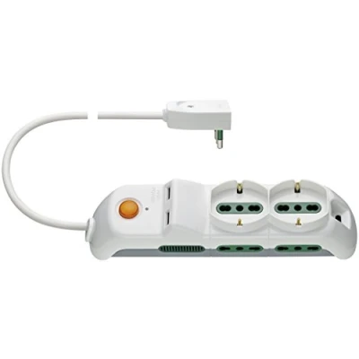 Afbeelding van Vimar FP00526.C.B 2univ.+4P17/11+SPB17 + int+2USB SPDb