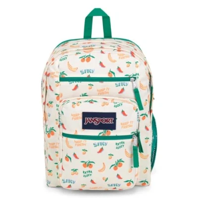 Afbeelding van JanSport Big Student Backpack 15&quot; Five A Day Cream