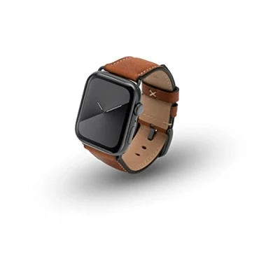 Afbeelding van JT Berlin Watchband Charlie Horlogeband 42 mm, 44 45 49 mm M Bruin, Space grijs Watch Series 1, 2, 3, 4,