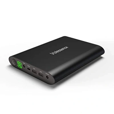 Afbeelding van Volessence Laptop Draagbare Oplader 185Wh/50000mAh Power Bank 5/8.4/9/12/16/20V Externe Batterij voor Dell HP Lenovo Toshiba ASUS Acer iPad Telefoon en meer