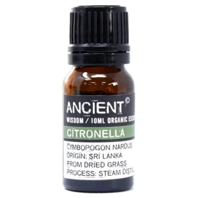 Afbeelding van Biologische Etherische Olie Citronella 10ml Essentiële Oliën Aromatherapie
