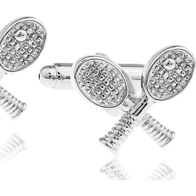 Afbeelding van Montebello Manchetknopen Tennis 316L Staal Sport 17x15mm