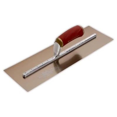 Afbeelding van Marshalltown PermaShape Vlakspaan &quot;Gebroken in&quot;, Goudstaal, Afmeting: 406x127 mm