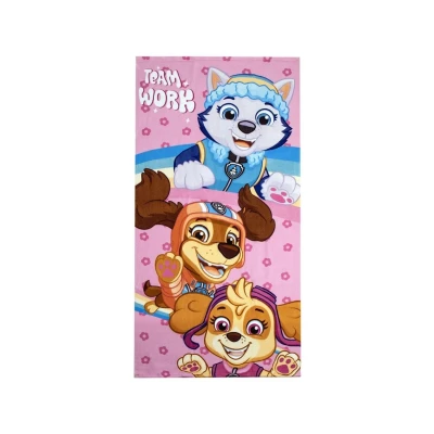 Afbeelding van Strandhanddoek The Paw Patrol Licht Roze 70 x 140 cm