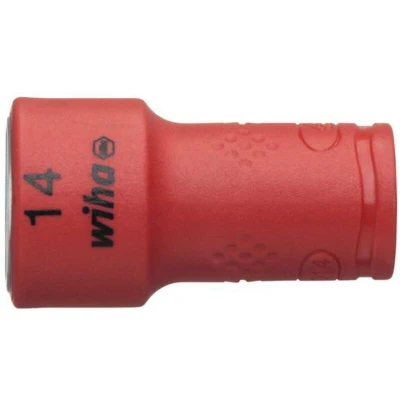 Afbeelding van Wiha 246234 Dopsleutelinzet geïsoleerd 1/4&quot; buitenzeskant 14.0 mm x 42 43099