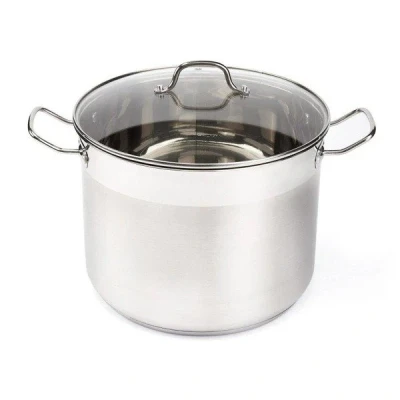 Afbeelding van Florina Gastro RVS soeppan kookpan groot 30 x 25.5 cm 15.5 liter