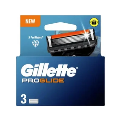Afbeelding van Gillette Fusion pro glide manual mesjes 3 stuks