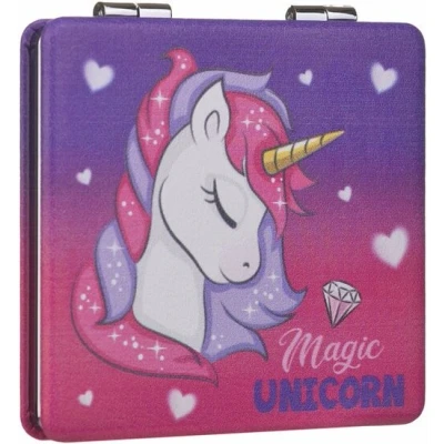 Afbeelding van Take Care Unicorn Dubbelzijdige Zakspiegel 7x7 cm