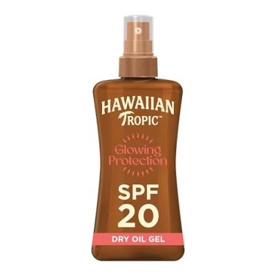 Afbeelding van 2x Hawaiian Tropic Zonneolie Protective Dry Spray SPF 20 200 ml