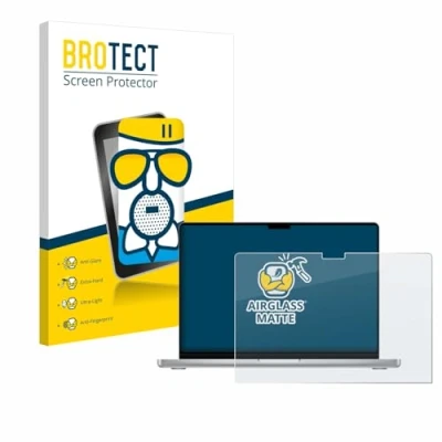 Afbeelding van BROTECT Screenprotector voor Apple MacBook Pro 14&quot; 2024 M4 Folie Beschermfolie Beschermglas matte