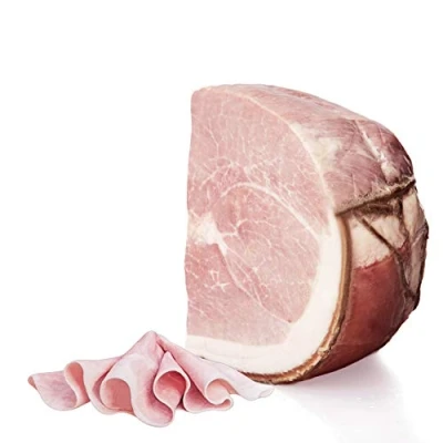 Afbeelding van Prosciutto Cotto Sant&#039;Angelo, Handgebonden Gekookte Ham, traditioneel product met 100% Italiaans vlees, Salumi Pasini, 2,1 kg