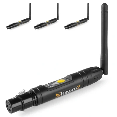 Afbeelding van Draadloze DMX set met 4x BBP W zender / ontvanger