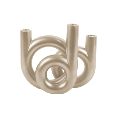 Afbeelding van Present Time Kandelaar Rings Medium Metallic gold