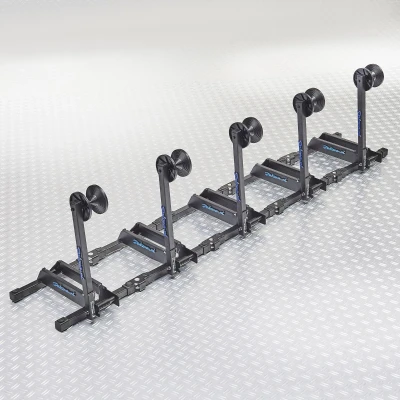 Afbeelding van Datona Fietsstandaard Zwart 5 Stuks (170 x 33,5 46,5 cm)