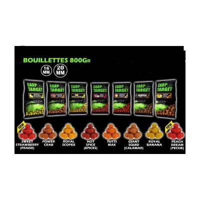 Afbeelding van Fun Fishing Boilies Carp Target 20mm (800gr) Smaak : Whisky Cola