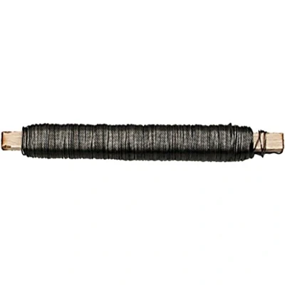 Afbeelding van Bloemendraad, dikte 0,5 mm, zwart, 50m