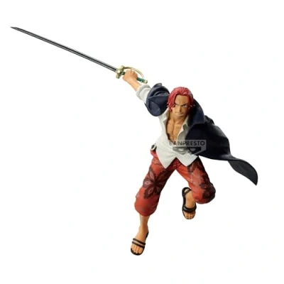 Afbeelding van Banpresto Battle Record Collection Shanks One Piece Actiefiguur, 17 cm, meerkleurig, BP89564P