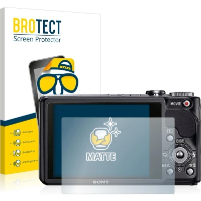 Afbeelding van BROTECT Screenprotector voor Sony Cyber Shot DSC HX9V Folie Beschermfolie matte (2 Stuks)