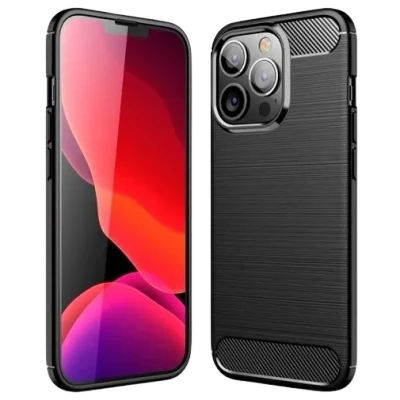 Afbeelding van Just in Case Rugged TPU Back Cover Zwart Apple iPhone 13 Pro