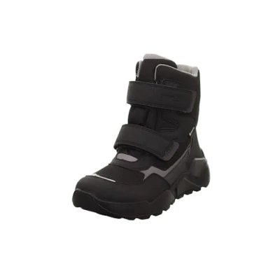 Afbeelding van Superfit Rocket Veterboots voor kinderen, Maat: 36, Schwarz/hellgrau Imitatieleer/ textiel