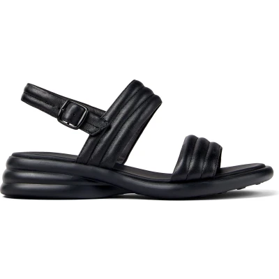Afbeelding van Camper Spiro Sandalen, Dames, Maat: 38, Schwarz Leer