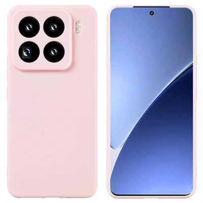 Afbeelding van Xiaomi 15 Pro Hoesje Siliconen en TPU (zacht) imoshion Backcover/Softcase Roze Telefoonhoesje