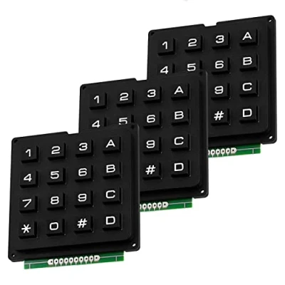 Afbeelding van AZDelivery 3 x 4x4 Matrix Toetsenbord Tastatur compatibel met Arduino Inclusief E Book!
