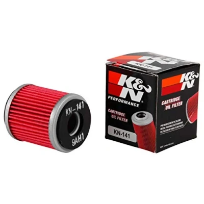 Afbeelding van K&amp;N Powersports Oliefilter Filterpatroon 38x46mm compatibel met Beta, Yamaha, Fantic, HM Moto, MBK, TM, Rieju, Gas (KN 141)
