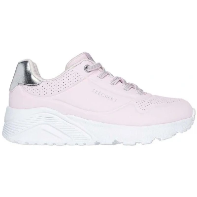 Afbeelding van Skechers Uno Lite meisjes sneakers roze Maat 28 Extra comfort Memory Foam