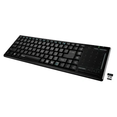 Afbeelding van Trust Tacto Wireless Entertainment Keyboard with Touchpad ES Teclado QWERTY Español