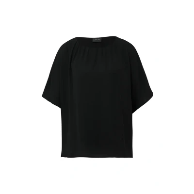 Afbeelding van s.Oliver Black Label Loose FIT MIT Futter Tshirt basic, Dames, Maat: 32, Schwarz