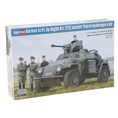 Afbeelding van Hobby Boss 83814 modelbouwset German Le.Pz.Sp.Wg Lichte pantserspahwagen lade