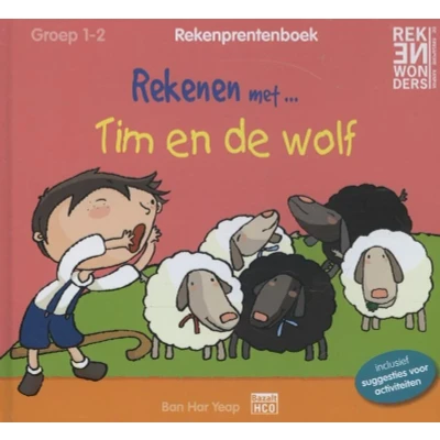 Afbeelding van Rekenen met Tim en de wolf groep 1 2 (Hardback)