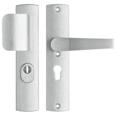 Afbeelding van AXA Premium Veiligheidbeslag KTB D Duwer/Arrow Kn/Kr PC55 F1 DD:38 67 6662 20 11/55 SKG***
