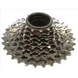 Afbeelding van Sunrace 8 speed cassette freewheel e bike 13 32 tands BikeTotaal.nl Zilver