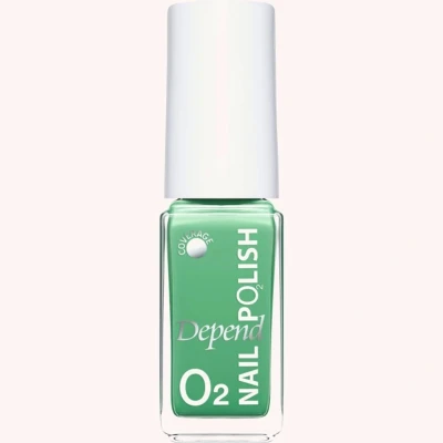 Afbeelding van Depend Cosmetic O2 Nail Polish Nagellak Groen kleurnr. 795 5ml