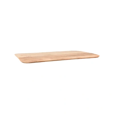Afbeelding van LABEL51 Restaurant/Bartafel Blad Rechthoekig Sloppy Edge 120x70 cm naturel Hout