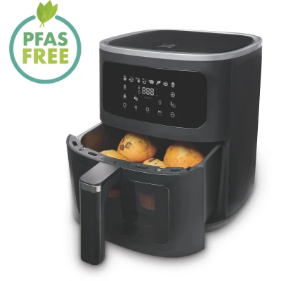 Afbeelding van Fritel Snacktastic 7520 Heteluchtfriteuse Zwart Airfryer Capaciteit: 6 Liter