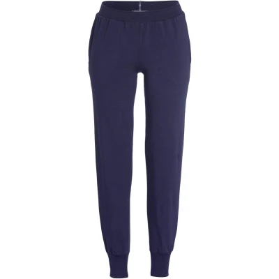 Afbeelding van Katoenen nachtblauwe pyjamabroek Ringella Blauw Maat 40