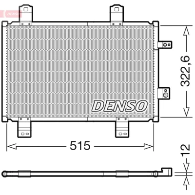 Afbeelding van Denso Airco condensor DCN44018