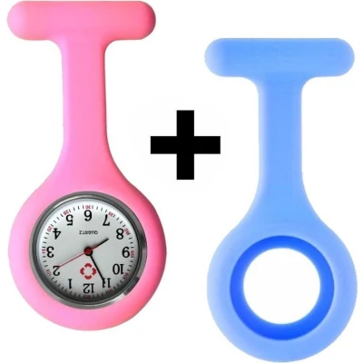 Afbeelding van Fako® Verpleegstershorloge Zusterhorloge Verpleegster Horloge Siliconen Duo Baby
