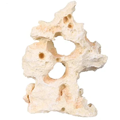 Afbeelding van Aqua Della Aquariumdecoratie Vissen Limestone 24x13x32,5cm 1st