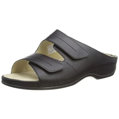 Afbeelding van Berkemann Fedora Damesslippers, zwart 938, 38.50 EU