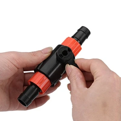 Afbeelding van Pssopp Aquarium Waterstroom Regelklep Slang Pijp Quick Release Connector Filter (S)