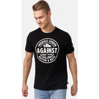 Afbeelding van Lonsdale Tshirt print, Heren, Maat: Large, Black