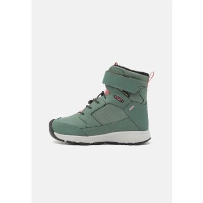 Afbeelding van KEEN Skua Winter waterdichte sneeuwlaarzen, donker bos/rose elegantie, 6 UK, Dark Forest Rose Elegance, 39 EU