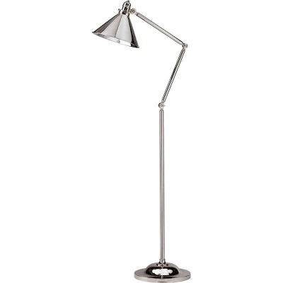 Afbeelding van Elstead Vloerlamp Provence, instelbaar, nikkel gepolijst
