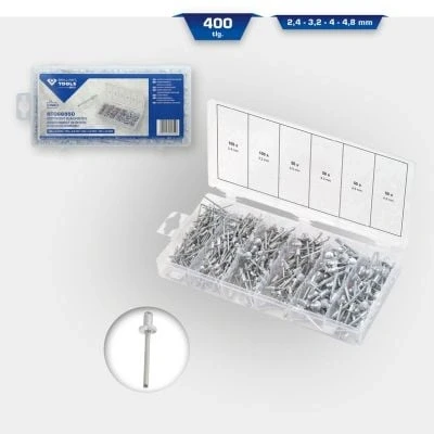 Afbeelding van Assortiment popnagels KS TOOLS BT066950