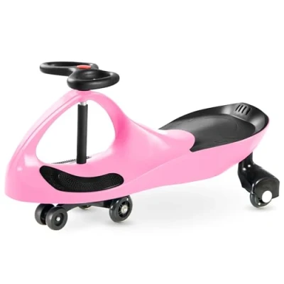 Afbeelding van TWISTCAR Kindervoertuig, Kinderdraaiauto, Schommelauto voor Peuters, Speelgoedauto, Rijden door Stuurbeweging, Babyscooter, Kinderen vanaf 1 Jaar, Schuifvoertuig, Belastbaar tot 120 kg, Roze