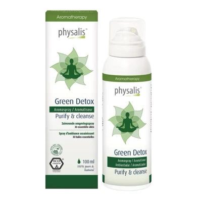 Afbeelding van Physalis Green Detox Zuiverende Omgevingsspray 100ml